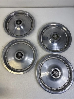 Lincoln Continental Town Car Town Car 1977-1979 cupé 4 tapacubos cubierta de rueda OEM Foto 1 de 4