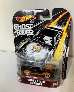 Hot Wheels Premium Ghost Rider Charger Retro Entertainment  3/5 Real Riders 2018 - Picture 1 of 4