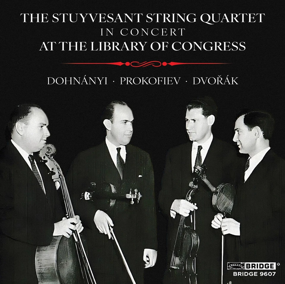 Ernö Dohnányi The Stuyvesant String Quartet in Concert at the Library Of... (CD) - Bild 1 von 1