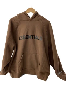 【US Duty Included】ESSENTIALS Hoodie XL Cotton BRW RN090233 - Picture 1 of 7