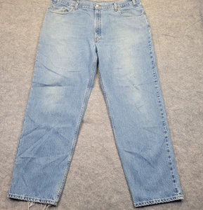 Levi's 550  Relaxed Men's  Jeans Size 44 X 32 red tab made in USA - Picture 1 of 17