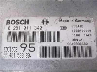 CENTRALINA Citroën C5 I Berline (DC) 2003 BOSCH0281011340 - Immagine 1 di 2