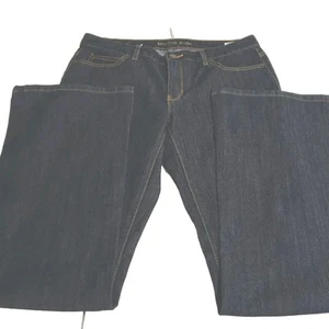 Michael Kors Jeans Womens Pants Flare Core Of Kors Boot Cut Dark Wash Size 6 NWT - Picture 1 of 7
