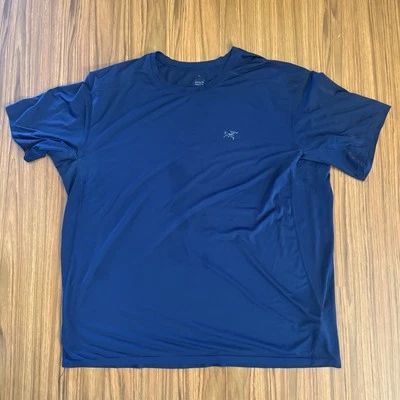 Camiseta ARC’TERYX Hombre Norvan Talla XXL Azul EDICIONES *T101 Foto 1 de 4
