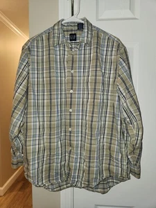 GAP Herren Button Down Hemd Style 113368-01-1 Gr. M Langarm - Bild 1 von 4
