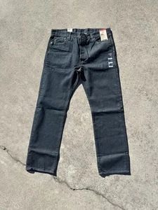 Pantalones de mezclilla Levis 501 corte original para hombre 36x32 pierna recta botón Levi's mosca nuevos - Imagen 1 de 5