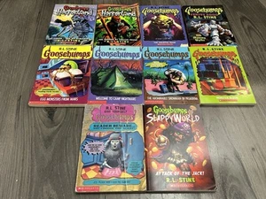 10 Goosebumps Paperback Books R.L. Stine Lot - Picture 1 of 8