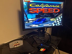 California Speed Nintendo 64 N64 Authentic - Cleaned & Tested - Picture 1 of 4