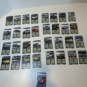 Autosalon German Card Game Quartett 32 Cards & 1 Instructional Card With Case - Picture 1 of 9