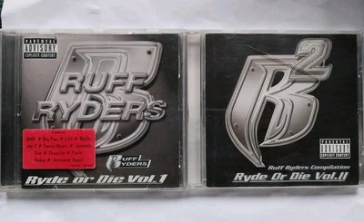 RUFF RYDERS Compilation Ryde Or Die Vol. 1 & 2 US RAP Hip Hop CD DMX Jay Z - Bild 1 von 4