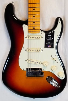 Fender American Ultra Stratocaster, Maple Fingerboard, Ultraburst W/Case - Image 1 of 4