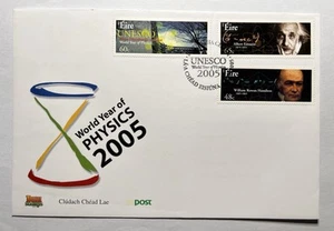 Ireland 2005 World Year Of Physics UNESCO First Day Cover EIRE Envelope FDC - Picture 1 of 2