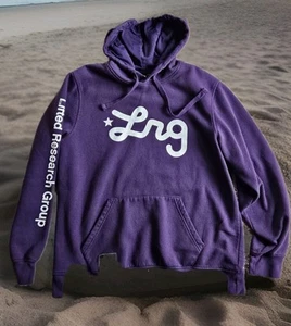 Lifted Research Group LRG - Size Large - Solid Purple Sweatshirt Hoodie - Bild 1 von 6