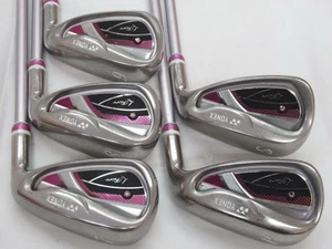 Yonex Fiore 2018 Ladies Iron Set 5pcs 7-PW-SW FR700 Flex Ladies - Picture 1 of 10