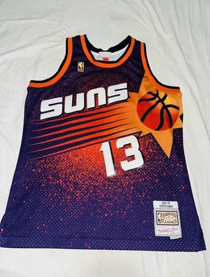 Camiseta autêntica XL MITCHELL & NESS NBA SUNS STEVE NASH 96-97 NOVA SEM ETIQUETAS - Imagem 1 de 4