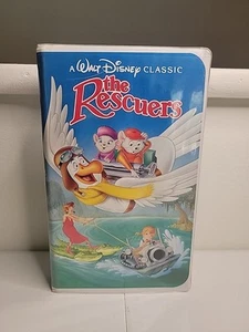 Disney The Rescuers Black Diamond Classics Edition (VHS, 1992) Vintage - Picture 1 of 8