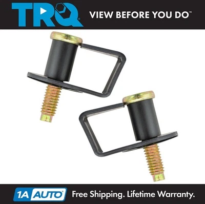 Juego de 2 pares de pernos de cierre de puerta TRQ nuevos para Ford Lincoln Mercury Foto 1 de 4