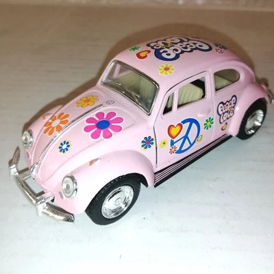 VOLKSWAGEN BEETLE 1967 ROSA NO BOX - Immagine 1 di 3