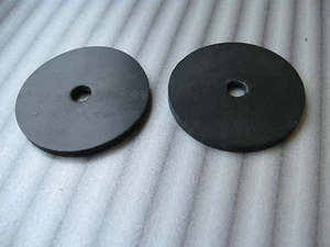30 Stück Gummischeiben 6,0 x 41 x 3 mm schwarz , Unterlegscheiben Gummi - Bild 1 von 1