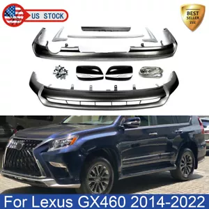 Kit de carrocería divisor delantero alerón trasero rejilla espejo cubierta para Lexus GX460 2014-22 - Imagen 1 de 13