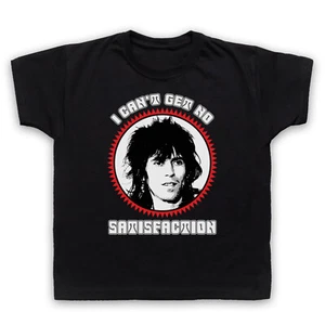 SATISFACTION INOFFIZIELLES THE STONES KEITH RICHARDS ICON KINDER KINDER T-SHIRT - Bild 1 von 11