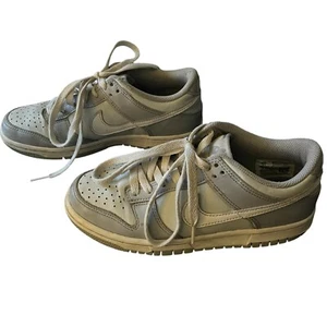 Nike Dunk Low Big Kinder Sneaker Two Toned Wolf Gray 4,5Y Pure Platinum Basketball - Bild 1 von 9