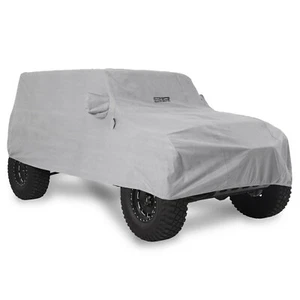 Smittybilt Full Climate Gray Cover w/ Cable & Lock for Jeep Wrangler JL 4 Door - Picture 1 of 10