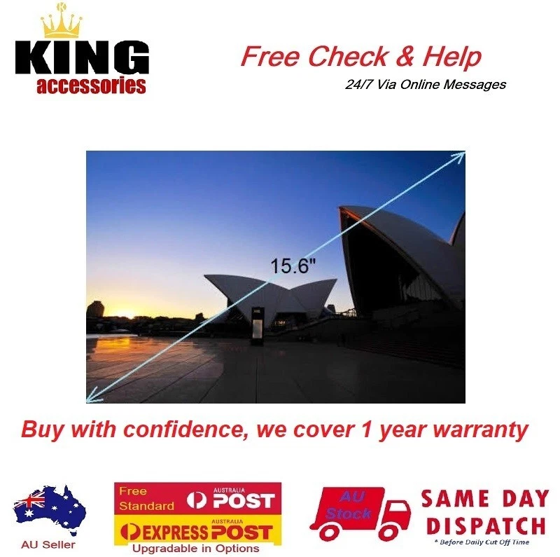 Brand New 15.6" FHD Laptop Screen for Asus G550J K Series G550JK CN1??H Nontouch - Image 1 of 1