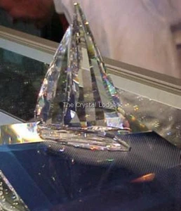 SWAROVSKI SAILING LEGEND 619436 PLUS DISPLAY STAND MINT BOXED RETIRED RARE - Picture 1 of 3