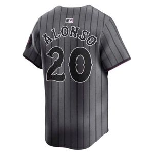 Pete Alonso New York Mets Nike City Connect Limited Jersey - Gray - Picture 1 of 1