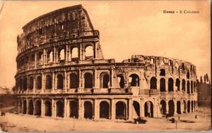 Vtg Postcard The Coloseum, Rome Italy , Postmarked 1911 - Picture 1 of 2