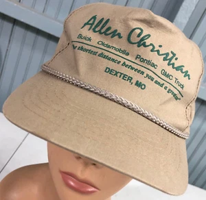 Gorra de béisbol Allen Christian Dexter Missouri concesionario de automóviles gorra sombrero - Imagen 1 de 3