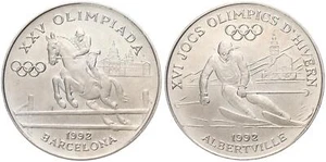 Medalla - España Token, XXV Olimpiada, Barcelona, Deporte, 1992 - Imagen 1 de 1