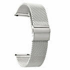  Edelstahl Metall Mailänder Armband Ersatz Uhrenband 18/20/22 mm