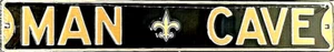 New Orleans Saints Steel Street Sign - NFL - Picture 1 of 2
