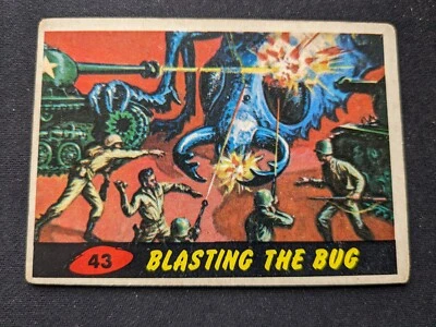 1962 Topps Mars Attacks! Card # 43 Blasting The Bug (VG/EX) - Image 1 of 3
