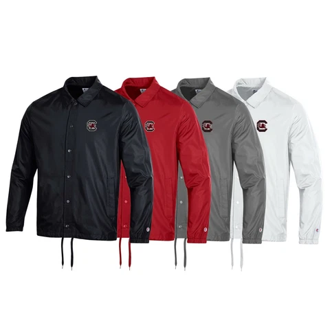 South Carolina Gamecocks NCAA Men's Champion Classic Coaches Jacket Collection Cover