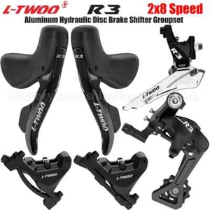 Kit de desviador de cambio de grupo de frenos de disco hidráulicos para bicicleta de carretera LTWOO 2X8 velocidades - Imagen 1 de 6