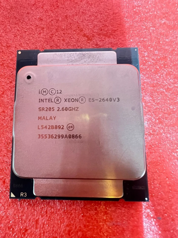 Procesador Intel Xeon E5-2640 V3 2,6 GHz 8 núcleos 20 MB 8GTs 90 W SR205 Foto 1 de 2