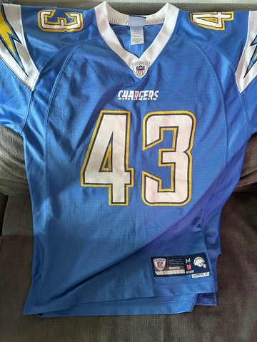 Darren Sproles Reebok Jersey San Diego Chargers Size M Length +2 Cover