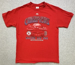 Boston Red Socks 2007 World Series Champions T Shirt Mens Size M MLB Baseball - Picture 1 of 8
