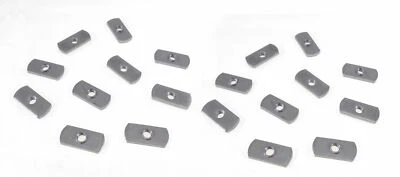 BUCKEYE FASTENER 20 Pack M6 X 1.0-6H Spot Weld Nuts - Double Tab - NDM 06028