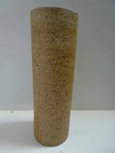 ARTIST STUDIO CYLINDER VASE AUSTRALIAN POTTERY CERAMIC STONEWARE SIGNED TO BASE - Bild 1 von 6