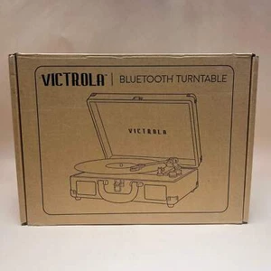 New Victrola Bluetooth Stereo Turntable - Cobalt Blue VSC-550BT-CBT-SBF - Picture 1 of 5