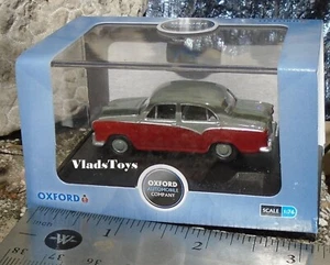 Oxford Diecast 1/76 1956 Morris Oxford III - Birch Grey / Red 76MO004 Retired - Picture 1 of 5