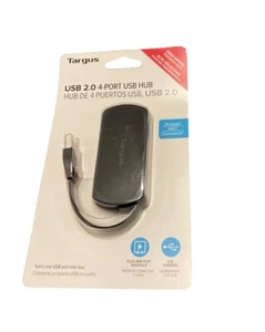 Brand New TARGUS USB 2.0 4-Port USB Hub (turns one USB port into four) - Picture 1 of 2