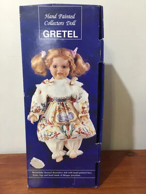 vintage hansel & gretel doll figure cooperart in box GRETEL - image 1 of 4