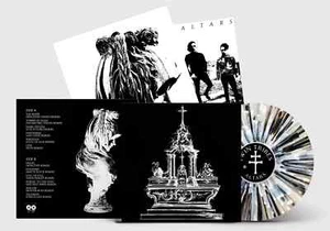 Twin Tribes Altars SPLATTER vinyl LP post punk ceremony remixes darkwave goth - Imagen 1 de 1