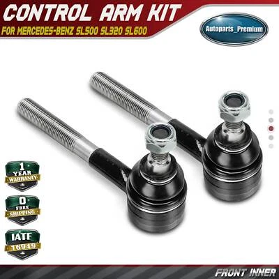 2Pcs Front Inner Steering Tie Rod End for Mercedes-Benz SL500 SL320 SL600 300SL - Image 1 of 4