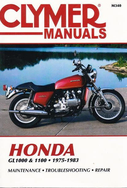 1975-1983 Honda GL1000 GL1100 Gold Wing Repair Service Workshop Shop Manual M340 - Image 1 of 1